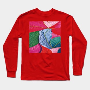 Colorful Leaves Long Sleeve T-Shirt